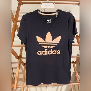 Adidas Black Tee with Classic Logo